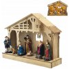 Emos DCWW14 Vianočné osvetlenieLED vianočný betlehem drevený 19 cm 3x AA vnútorná teplá biela časovač Emos DCWW14 Vianočné osvetlenieLED vianočný betlehem drevený 19 cm 3x AA vnútorná teplá biela časovač