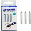 Dremel 9924 3 ks Karbidové gravírovacie hroty Dremel 9924 3 ks Karbidové gravírovacie hroty