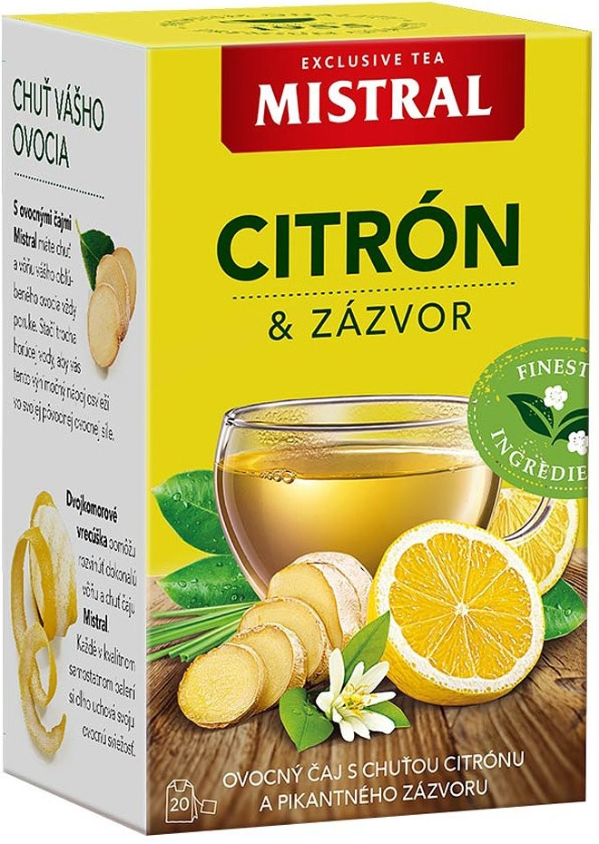 Mistral Citrón a zázvor 40 g