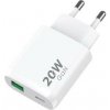 Winner Group | Winner Group - Rychlonabíjací adaptér 1xUSB-C + 1xUSB-A Power Delivery 20W biela | WN0052 Winner Group | Winner Group - Rychlonabíjací adaptér 1xUSB-C + 1xUSB-A Power Delivery 20W biela | WN0052