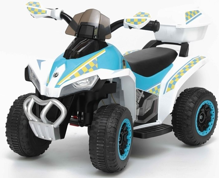 Lean Toys Elektrická štvorkolka GTS1188 A 2021 motor 1x45W batéria biela modrá