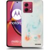 Picasee silikónové Motorola Moto G84 5G - Splash čierne