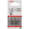 Bosch Skrutkovací hrot Extra Hart T8, 25 mm 2607001601