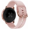 Bstrap Silicone remienok na Samsung Galaxy Watch Active 2 40/44mm, sand pink SSG002C06