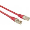 Solarix C5E-155RD-1MB Patch, CAT5E UTP PVC, 1m, červený