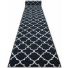 Najkoberce Protišmykový behúň Maroko čierny TRELLIS 30350 90 cm Najkoberce Protišmykový behúň Maroko čierny TRELLIS 30350 90 cm