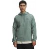 Pánska športová mikina cez hlavu Under Armour STRETCH WOVEN WINDBREAKEREU zelená 6003001-348 - XL Pánska športová mikina cez hlavu Under Armour STRETCH WOVEN WINDBREAKEREU zelená 6003001-348 - XL