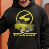 Mikina s potlačou TRABANT Pánsky Čierna M Mikina s potlačou TRABANT Pánsky Čierna M