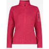 Flísová mikina dámska CMP Haze Jacket Knitted - magenta/lighter Flísová mikina dámska CMP Haze Jacket Knitted - magenta/lighter