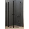 New Trendy New Soleo Black sprchovací kút 100x100 cm obdĺžniková čierna matné/priehľadné sklo K-0556 New Trendy New Soleo Black sprchovací kút 100x100 cm obdĺžniková čierna matné/priehľadné sklo K-0556