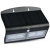 V-Tac | LED Solárne nástenné svietidlo so senzorom LED/7W/3,7V 4000K IP65 4000 mAh čierna | VT0776 V-Tac | LED Solárne nástenné svietidlo so senzorom LED/7W/3,7V 4000K IP65 4000 mAh čierna | VT0776