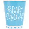 Papierové kelímky Baby Shower modré Papierové kelímky Baby Shower modré