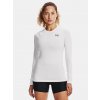 Dámske tričko Under Armour UA HG Authentics Comp LS Biela XL Dámske tričko Under Armour UA HG Authentics Comp LS Biela XL