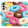 Flipové puzdro iSaprio - Donuts Pattern 02 - Samsung Galaxy S23 FE Flipové puzdro iSaprio - Donuts Pattern 02 - Samsung Galaxy S23 FE