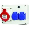 SCAME Zásuvková rozvodnica 686.322/4 4P 400V 1x32A 2x230V SCAME Zásuvková rozvodnica 686.322/4 4P 400V 1x32A 2x230V