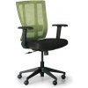 Kancelárska stolička MET, čierna/zelená Kancelárska stolička MET, čierna/zelená
