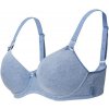 Noppies podprsenka Basic Blue Melange