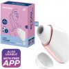 Satisfyer Love Triangle tlakový stimulátor na klitoris Biela