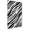 Vertikálny foto obraz sklenený Zebra pozadia 50x100 cm Vertikálny foto obraz sklenený Zebra pozadia 50x100 cm