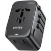 UTK Sieťová nabíjačka - Unitek 65W Universal Travel Adapter (P1122ABK01) | 1xUSB-A 3xUSB-C 1xAC UTK Sieťová nabíjačka - Unitek 65W Universal Travel Adapter (P1122ABK01) | 1xUSB-A 3xUSB-C 1xAC