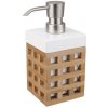 Dávkovač mydla Optima Libra biela/bambus LIB99 Dávkovač mydla Optima Libra biela/bambus LIB99