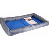 Flamingo Chladiaci pelech pre psov modro/sivý L 70x50x8, 5cm Flamingo Chladiaci pelech pre psov modro/sivý L 70x50x8, 5cm