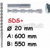 MAKITA Vrták SDS+ 20x600 V Plus MAKITA Vrták SDS+ 20x600 V Plus