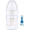 Dojčenská fľaša NUK First Choice Temperature Control 150 ml white Farba: Biela