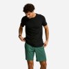 DOMYOS Pánske fitness tričko Sportee 100 čierne L DOMYOS Pánske fitness tričko Sportee 100 čierne L