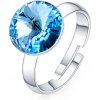Glory Prsteň okrúhly Swarovski elements Aquamarine 019 Glory Prsteň okrúhly Swarovski elements Aquamarine 019