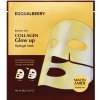 Eqqualberry Collagen Glow Up Hydrogel Mask Hydrogélová rozjasňujúca maska na tvár s kolagénom 30 g 1 ks