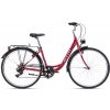 CTM RITA 1.0 28 bicykel, mat. tmavočervená perleť / strieb. Rám: 17 CTM RITA 1.0 28 bicykel, mat. tmavočervená perleť / strieb. Rám: 17