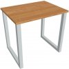 Hobis Pracovný stôl UNI O, 80x75,5x60 cm, jelša/sivá Hobis Pracovný stôl UNI O, 80x75,5x60 cm, jelša/sivá