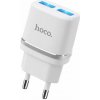 Nabíjecí adaptér do sítě Hoco C12 Dual USB (5V / 2,4A) (Bílý) Nabíjecí adaptér do sítě Hoco C12 Dual USB (5V / 2,4A) (Bílý)
