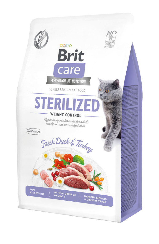 Brit Care Cat Grain-Free Sterilized Weight Control 0,4 kg