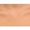Strieborný dámsky náhrdelník 925 srdce elegantný štýlový Strieborný dámsky náhrdelník 925 srdce elegantný štýlový