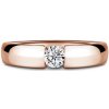 Diona | Zásnubný prsteň so stredovým diamantom 0.25ct, ružové zlato 53 Diona | Zásnubný prsteň so stredovým diamantom 0.25ct, ružové zlato 53