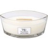 WoodWick White Tea & Jasmine vonná sviečka s dreveným knôtom 453,6 g