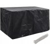 Obal na záhradný nábytok, súprava 180 x 70 x 90 cm, čierny Obal na záhradný nábytok, súprava 180 x 70 x 90 cm, čierny