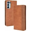 Peňaženkové kožené puzdro MAGNETIC na Oppo Reno 5 5G - Hnedá Peňaženkové kožené puzdro MAGNETIC na Oppo Reno 5 5G - Hnedá