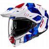 PRILBA HJC I80 ROKI WHITE/BLUE L PRILBA HJC I80 ROKI WHITE/BLUE L