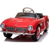 mamido Elektrické autíčko BMW Retro lakované červené mamido Elektrické autíčko BMW Retro lakované červené