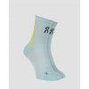 Bežecké Ponožky On Performance Run Sock High Modro-žlté Bežecké Ponožky On Performance Run Sock High Modro-žlté