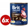 Brit Premium by Nature Chicken with Hearts 6 x 800 g
