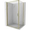 MEXEN/S - Exo sprchovací kút dvere krídlové 95 x 100, transparent, zlato 817-095-100-50-00 MEXEN/S - Exo sprchovací kút dvere krídlové 95 x 100, transparent, zlato 817-095-100-50-00