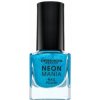 Dermacol Neon Mania Nail Polish lak na nechty 6 Azure Aqua 5 ml Dermacol Neon Mania Nail Polish lak na nechty 6 Azure Aqua 5 ml