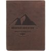 Pánska kožená peňaženka Peterson PTN N4-BE-MOUNTAIN hnedej farby 9,5 x 12 x 2 cm Pánska kožená peňaženka Peterson PTN N4-BE-MOUNTAIN hnedej farby 9,5 x 12 x 2 cm
