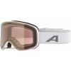 ALPINA Slope Q-lite okuliare, white matt/mirror gold ALPINA Slope Q-lite okuliare, white matt/mirror gold