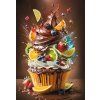 Cherry Pazzi - Puzzle Bláznivá torta - 500 dielov Cherry Pazzi - Puzzle Bláznivá torta - 500 dielov