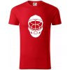 Florbal maska - Tričko z organickej bavlny - S ( Červená ) Florbal maska - Tričko z organickej bavlny - S ( Červená )